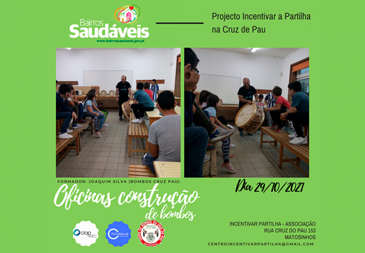 Oficinas Construção de Bombos